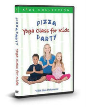 Pizza Party: Yoga For Kids with Lisa Detamore (DVD) NEW, Exercise Fitness Fun