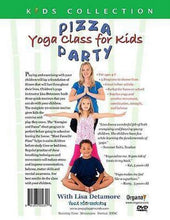 Pizza Party: Yoga For Kids with Lisa Detamore (DVD) NEW, Exercise Fitness Fun