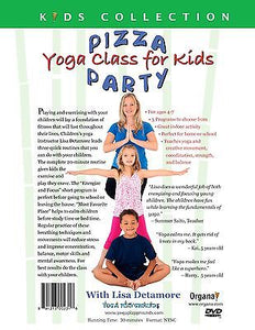 Pizza Party: Yoga For Kids with Lisa Detamore (DVD)