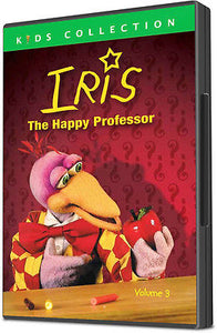 Iris: The Happy Professor Vol. 3 (DVD) NEW, Science for preschoolers, puppets